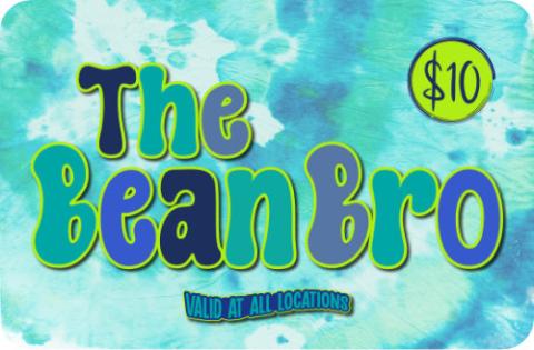 Groovy tie die theme gift card